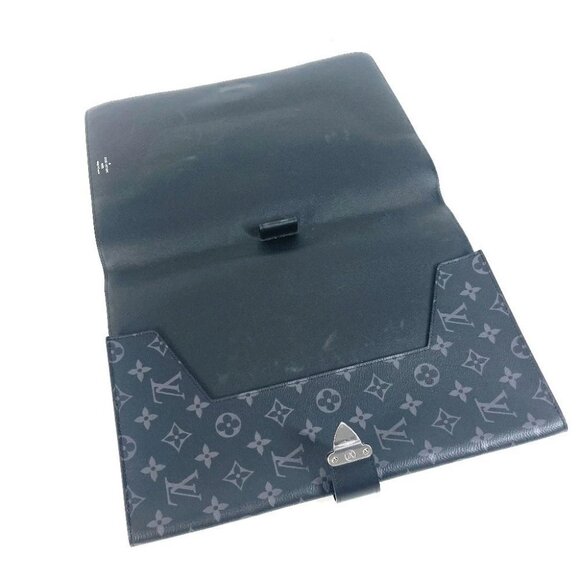 LOUIS VUITTON GI0273 MonogramEclipse Porte de Gumain Frank GM Case Clutch bag - Picture 8 of 15